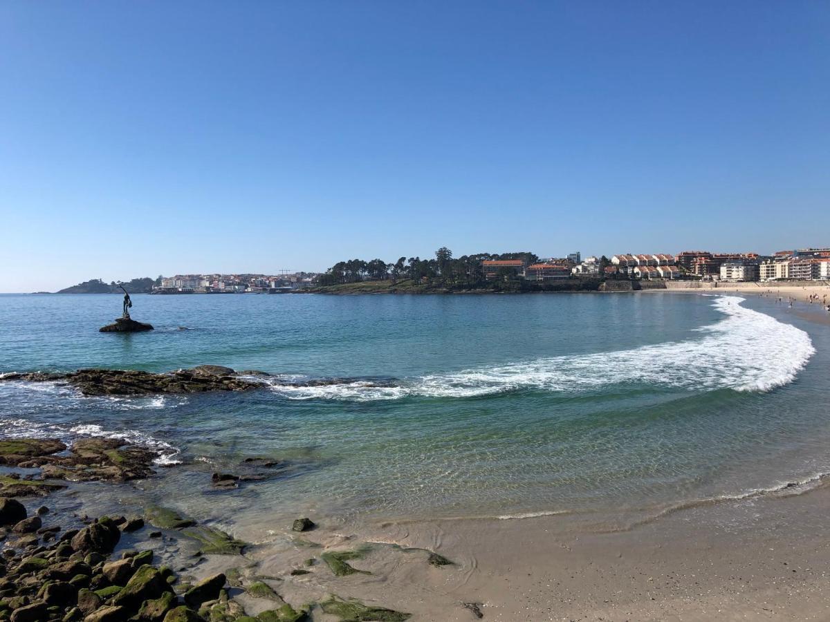Desconectaengalicia Castelao, 50M Playa Silgar Apartamento Sanxenxo Exterior foto